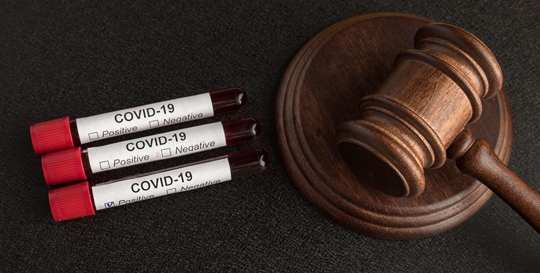 Covid Vials and a Gavel